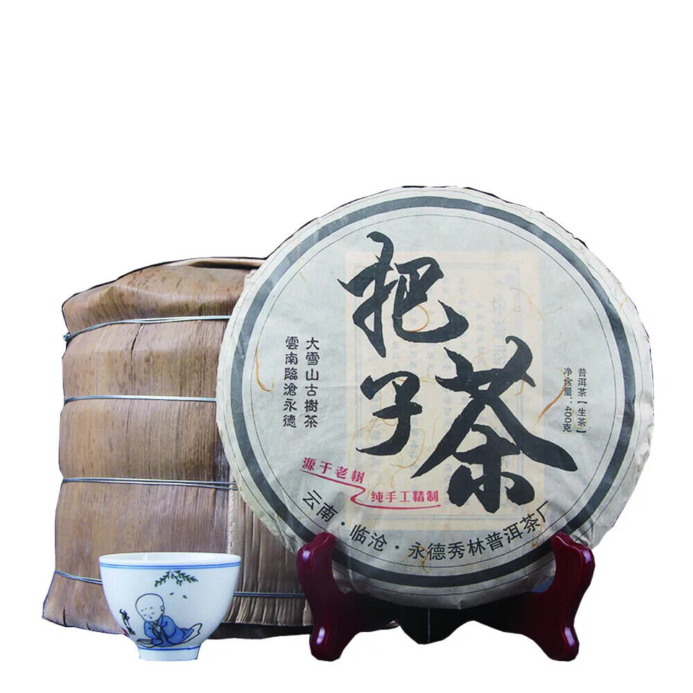 Pu'er Tea Daxueshan Ancient Tree Tea Pu'er Raw Tea Bazi Tea Handmade Tea 400g Secondary image