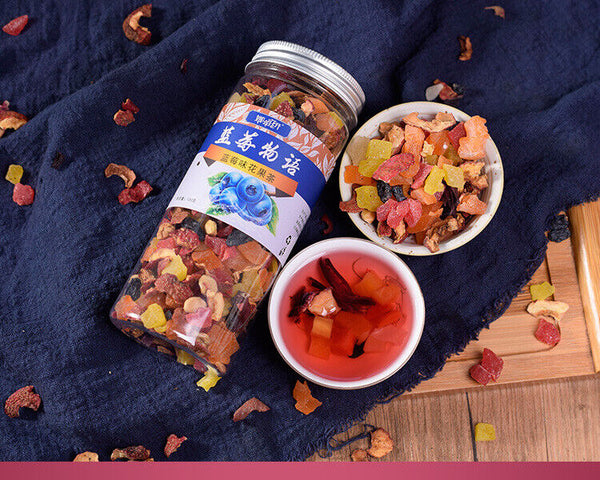 HelloYoung 180g canned floral tea Paris Champs é eight flavors of floral and fruit tea