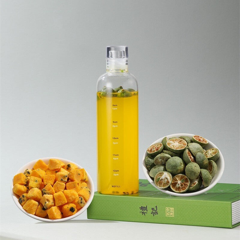 70g Small Green Oranges Passion Fruit Tea Iced Fruit Tea for Summer After Meal