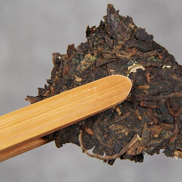 HelloYoung Yunnan Traditional Glutinous Rice Fragrant Puer Tea Cooked Puerh Black Tea 357g