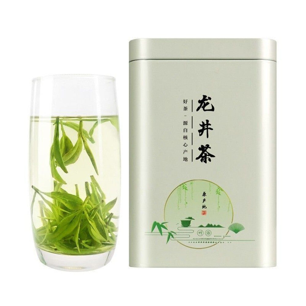 Authentic Longjing Tea Pre Rain Aged Tree Rich Aroma 100g Personal Use Main image