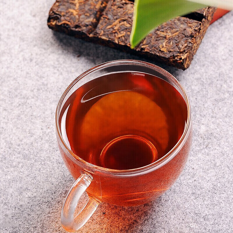 Daiyi Pu-erh Tea Amber Square Brick Ripe Yunnan Menghai 60g x 4 Bricks/Box Main image