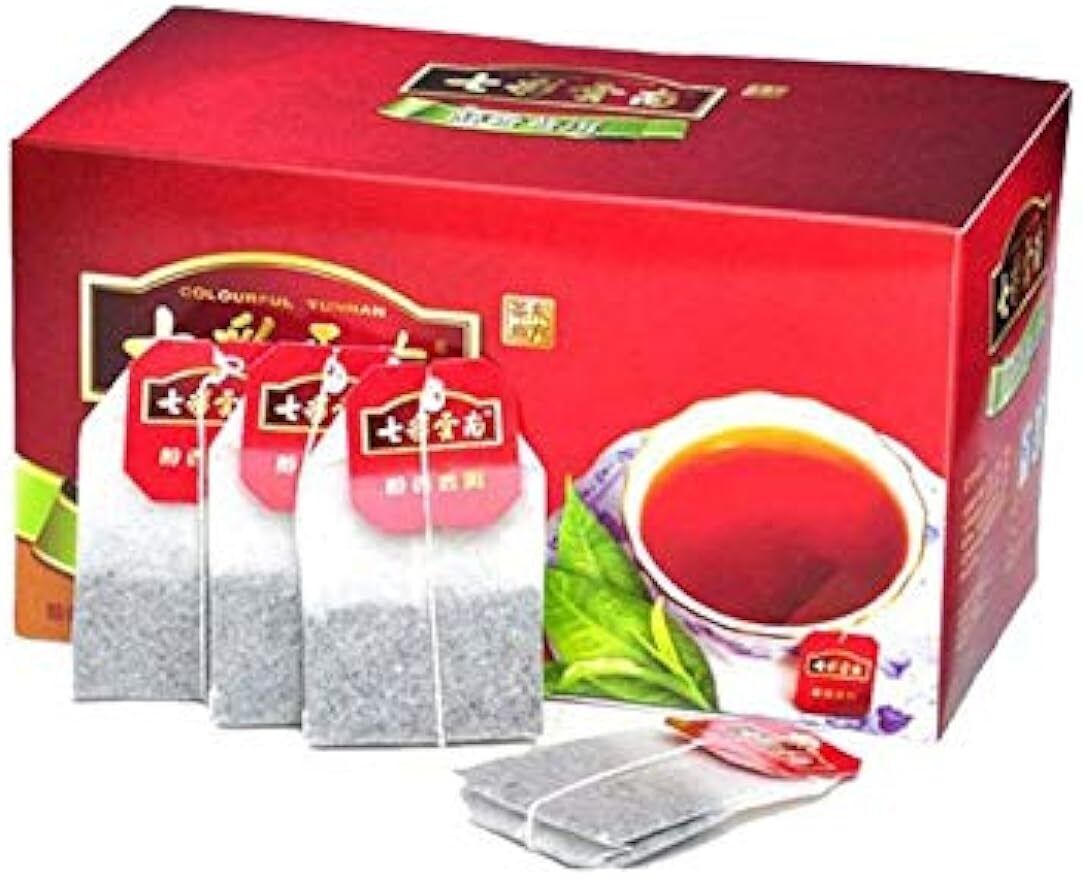 25 Tea bags fermented Yunnan Pu-erh Tea 50g（1.76OZ） Fermented Chinese Black Tea Main image