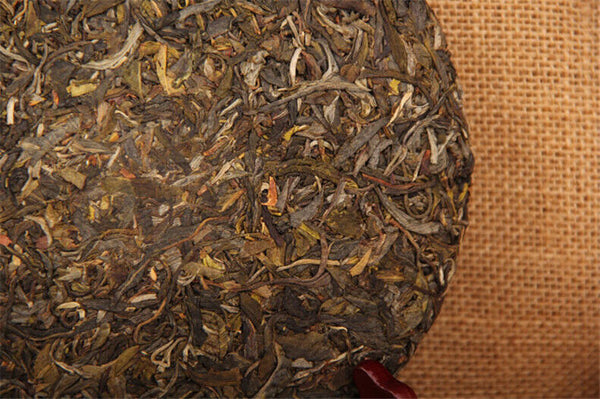 HelloYoung 357g Pu-erh Tea Cakes cha Tea Cake Ancient Trees Collection Pu Erh China Yunnan