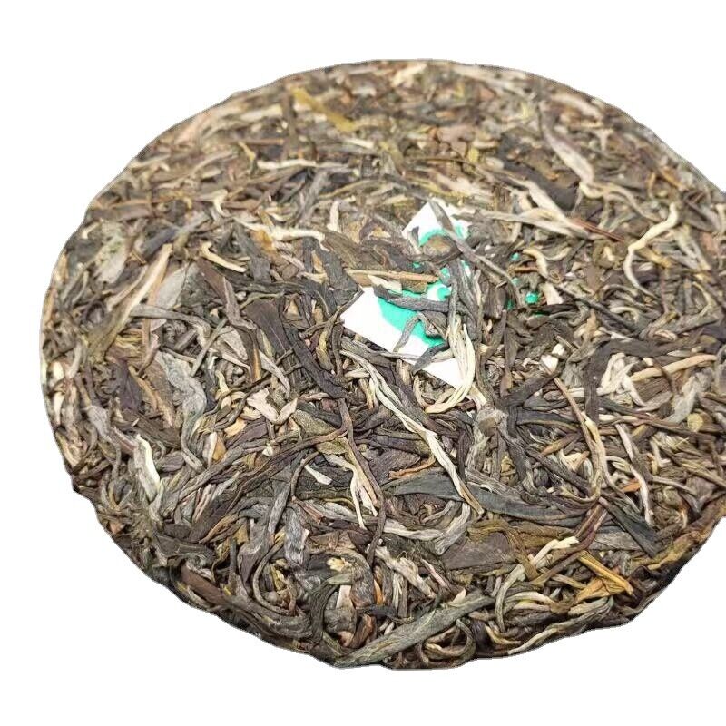 HelloYoung Yunnan Pu'er Tea Mengku Lincang Icelandic Raw Tea Cake Tea 357g Ancient Tree Tea
