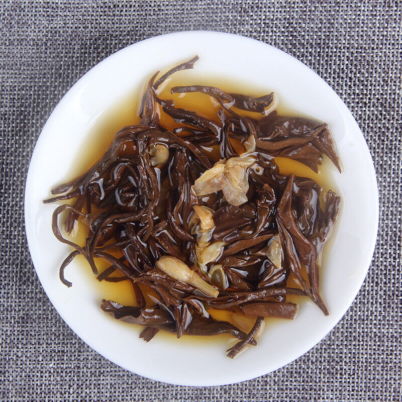 500g/1.1LB Dian Hong Tea Jasmine Black Tea Fengqing  Leaves Red Gold Buds Bulk
