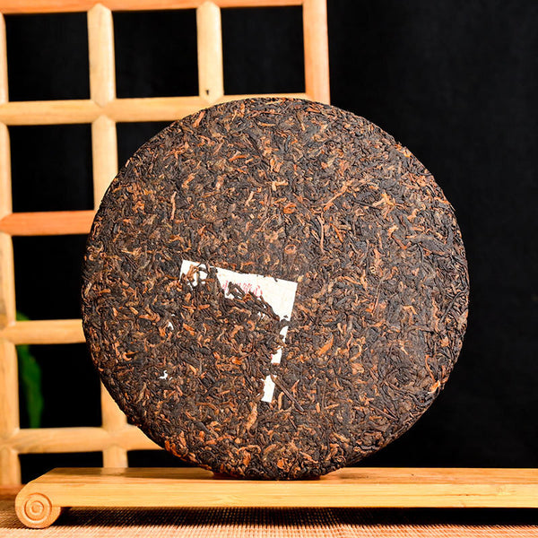 Pu'er Tea [Collection Level] Mengsong Old Tree Round Tea Ripe Tea Tea Cakes 357g
