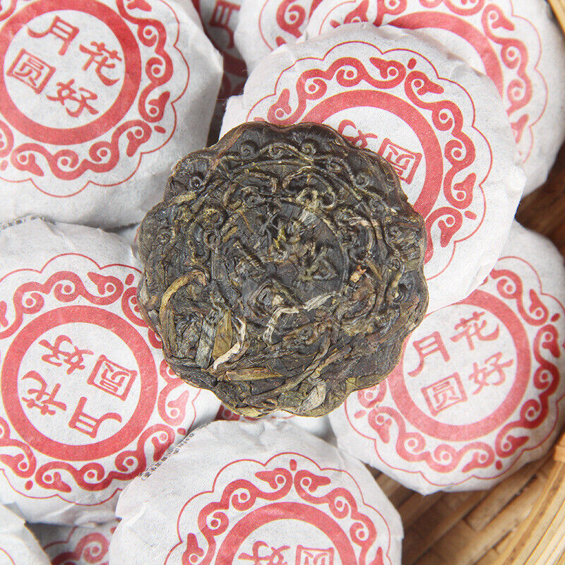 HelloYoung Mini Tuocha Huahaoyueyuan Cha Tea Top-grade Mid-Autumn Mooncake Pu'er Tea 500g