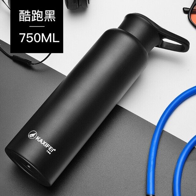 Vacuum Insulated Sport Water Bottle Stainless Steel Flask Jar Leak-proof Canteen