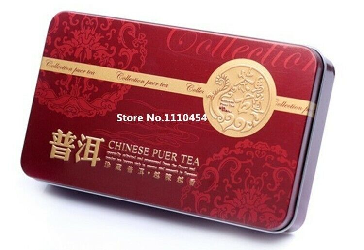 HelloYoung Puer Health Puerh Tea Glutinous Rice Fragrant Mini Tuocha Tin Packaging Puer Tea