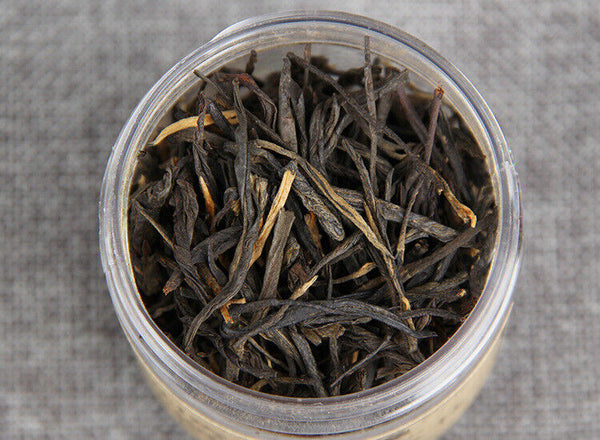 HelloYoung 30g Yunnan Fengqing Dian Hong Tea Kung Fu Black Tea Small Can Black Tea 1.1 Oz