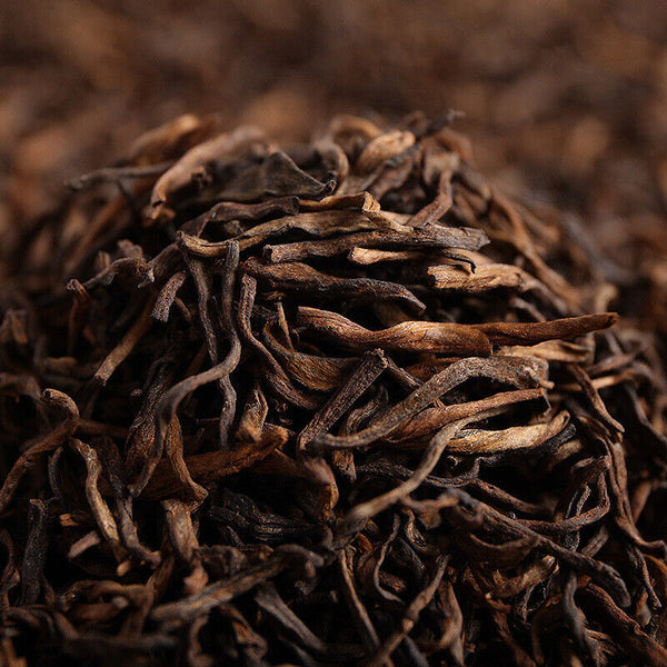 Yunnan Puerh Tea Menghai Golden Bud Palace Cooked Tea Loose Tea 500g