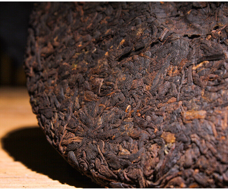 HelloYoung Puerh Ripe Tea Old Banzhang Ripe Tea Cake 357g Pu'er Tea Yunnan Pu'er Tea Cake