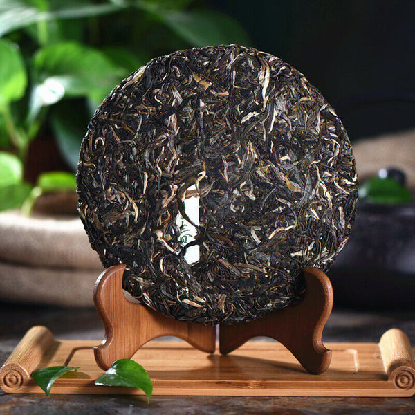 HelloYoung 357g Yunnan Pu-Erh Raw Tea Cake Organic Big Tree Pu'er Green Tea Healthy Drink