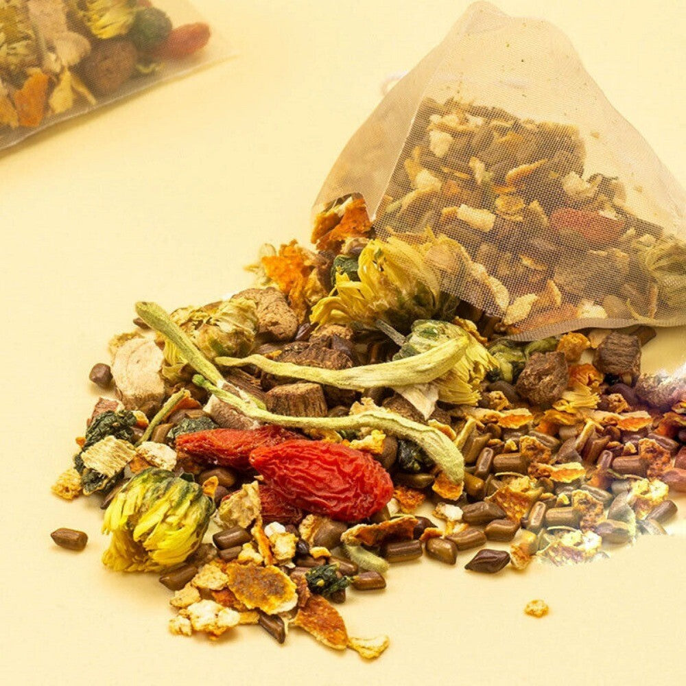 Chrysanthemum Cassia Seed Honeysuckle Liver Detox Health Tea 3X Formula Tea Bags