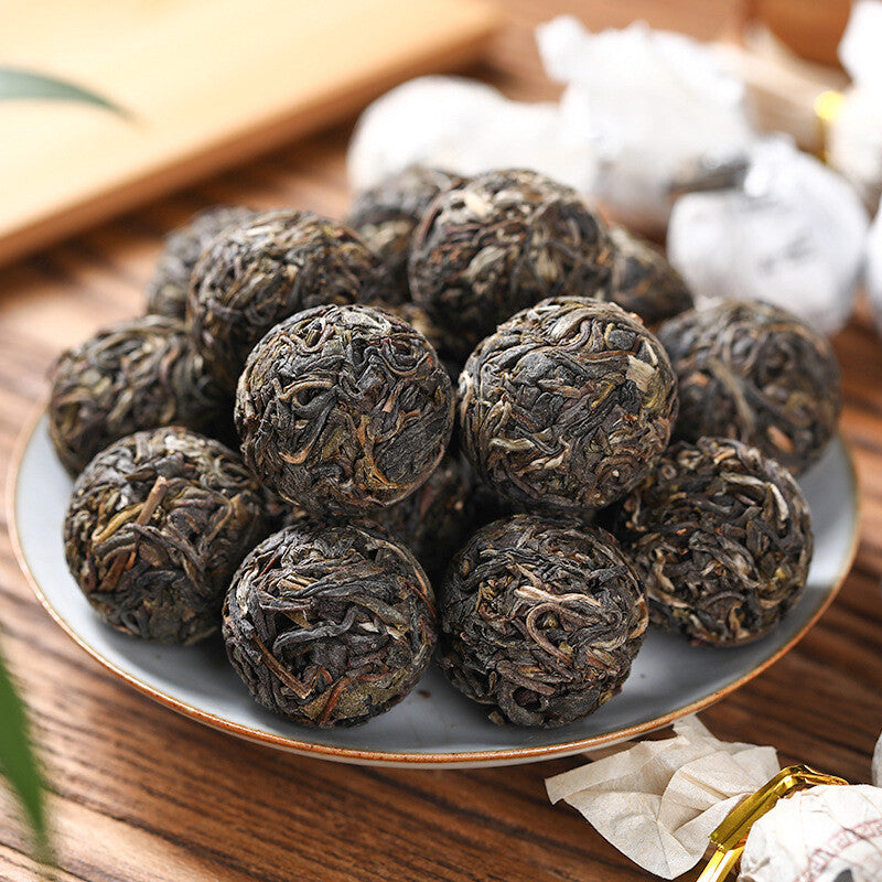 Yiwu Ancient Tree Longzhu Menghai Cooked Tea Xiao Tuo Tea Yunnan Pu'er Raw Tea