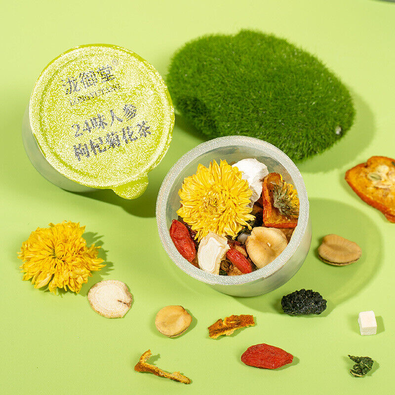 Energizing Tea Collection: 24 Varieties with Ginseng, Goji & Chrysanthemum Main image