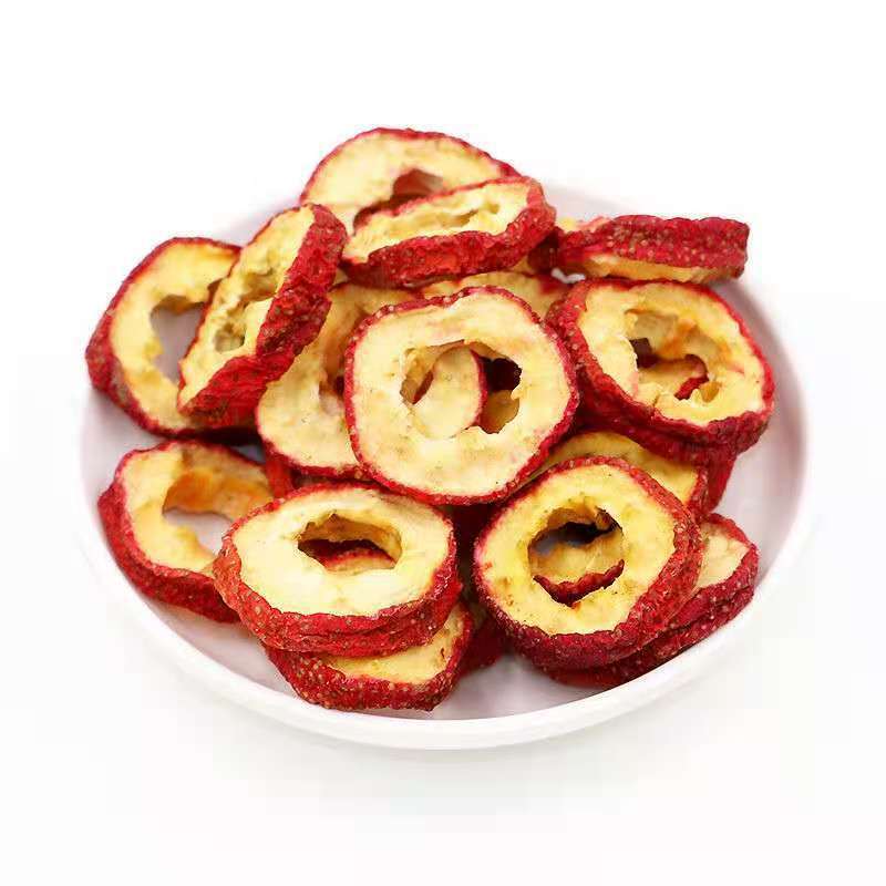 HelloYoung New Stock Dried Hawthorn Hawthorn Slices Kernel-less Hawthorn Rings Dried 500g