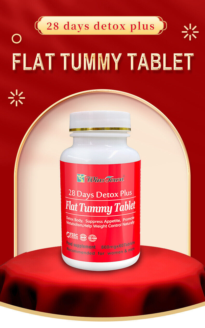 28 Days Detox Plus Flat Tummy SLIMMING Tablet Weight Loss