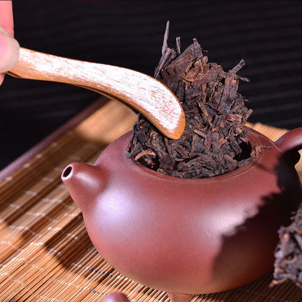HelloYoung 250g Yunnan Pu'er Tea Ripe Tea Brick Aged Old Brick Tea