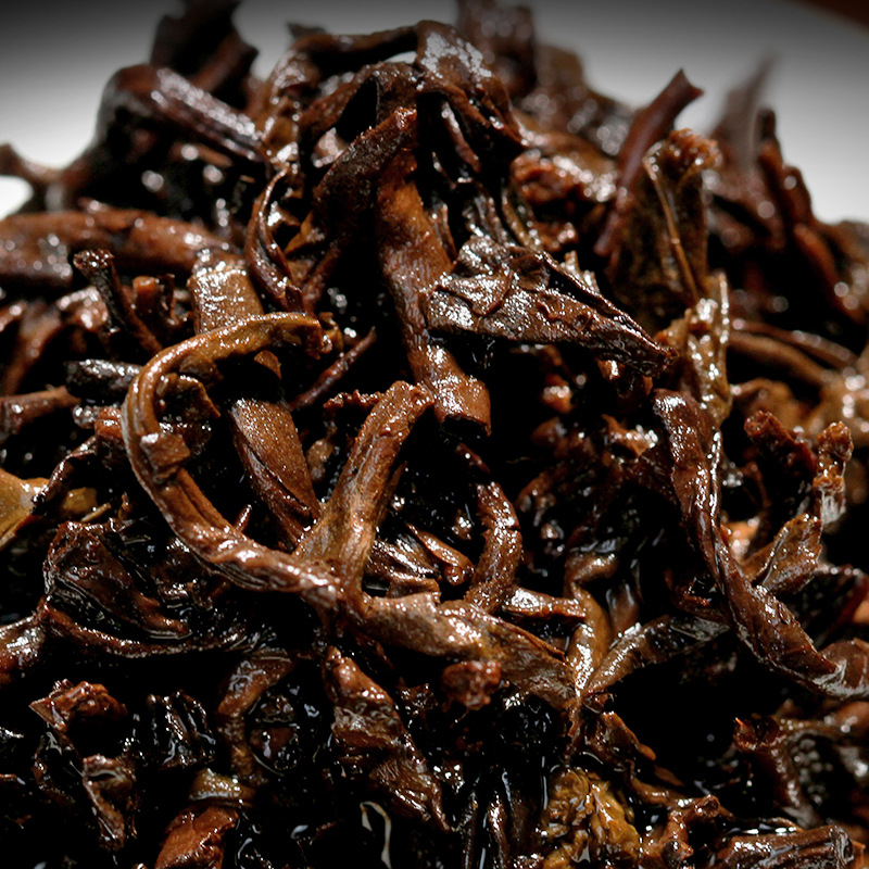 HelloYoung 357g Yiku Xigui First Spring Ancient Large Leaf Seeds Aged Pu'er Ripe Cake Tea