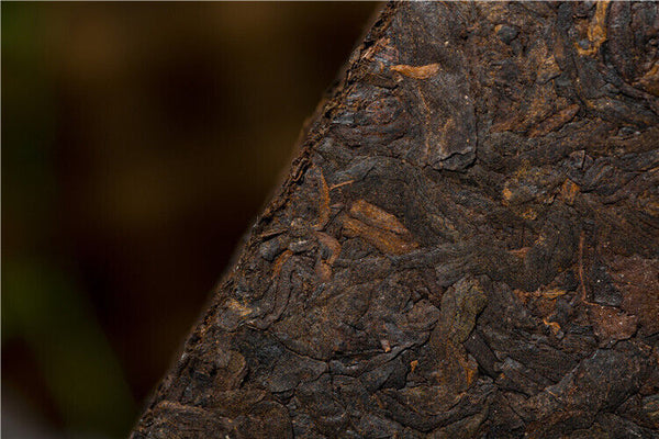 HelloYoung 250g Yunnan Pu'er Tea Brick Brown Mountain Arbor Menghai Big Leaf Spring Tea