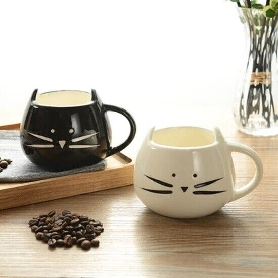 Ceramic Tea Set Cat Coffee Mug Cup Animal Milk Creative Coffee Porcelain Tea Cup