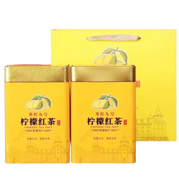 Natural Lemon Black Tea Yinghong No. 9 Yingde Black Tea Extra Strong Aroma