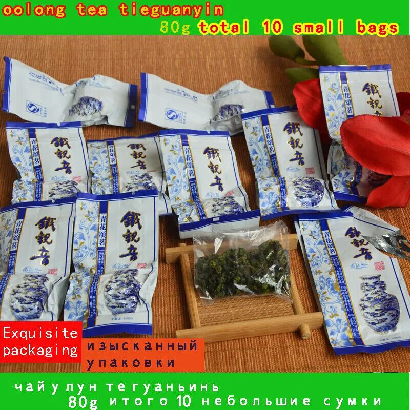 Top Grade Oolong Tea Vacuum TieGuanYin Tea Organic Natural Health Care 80g Main image