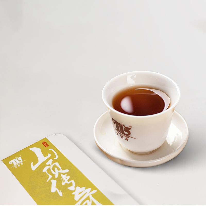 55g Mountain Legend Pu-erh Tea Ancient Tree Ripe Brick Yunnan Sandalwood Main image