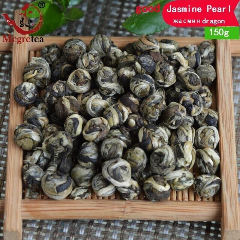 HelloYoung New Good Green China 100% Natural Freshest Jasmine Tea Flower Tea 150g Main image