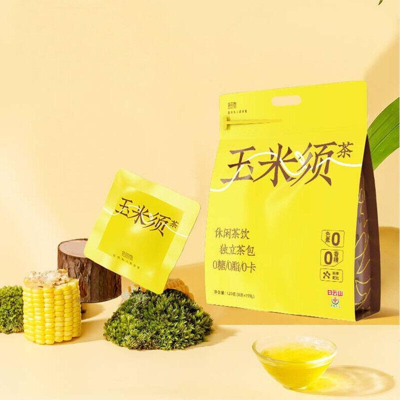 Stay up late flower tea bag Corn whisker tea barley buckwheat Poria cocos
