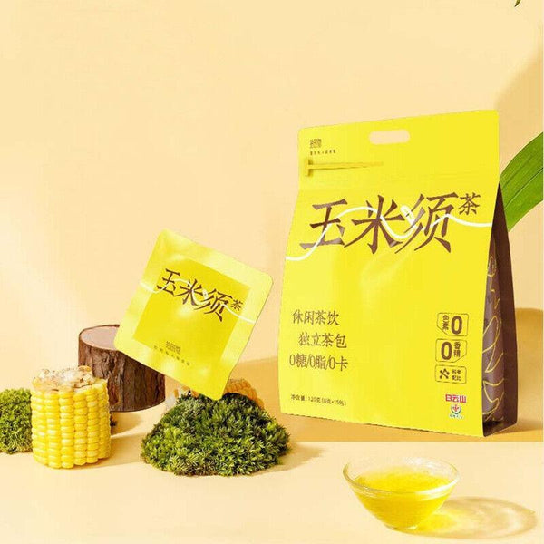 Stay up late flower tea bag Corn whisker tea barley buckwheat Poria cocos