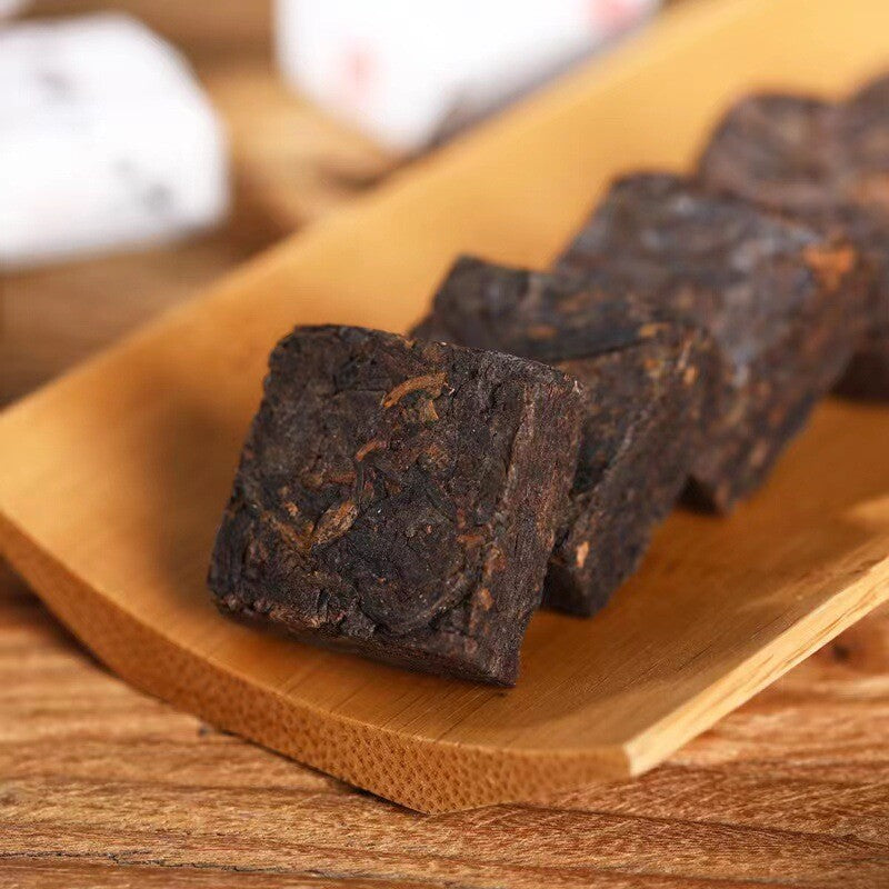 500g Yunnan Small Square Brick Pu'er Tea Banzhang Brick Tea Aged Pu'er Main image