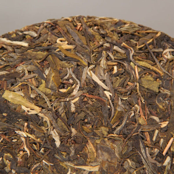 HelloYoung 357g Early Spring Natural Puerh Nannuo Mountain Qizi Aged Puer Tea Cake