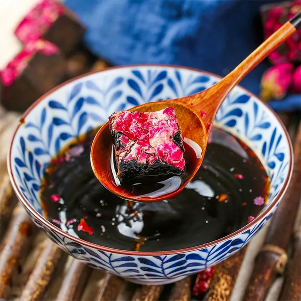 500g Yunnan Brown Sugar Rose Ginger Tea
