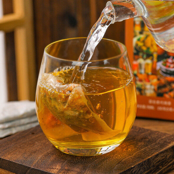 HelloYoung 150g wet tea bag tea wet fat clear tea health wet tea red beans and barley tea