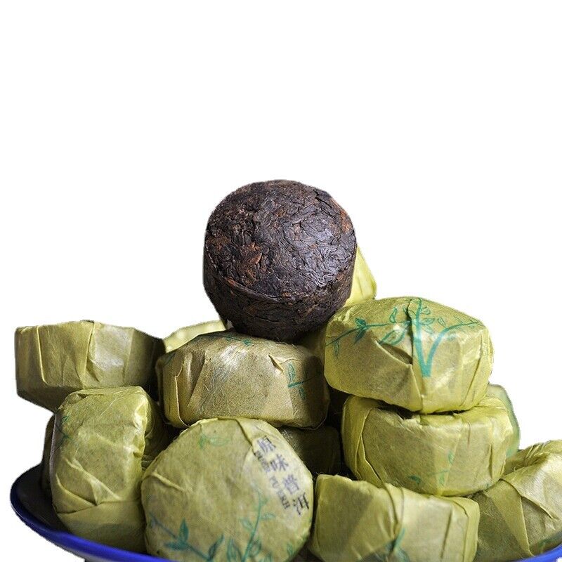 HelloYoung Original Tuo Tea Puerh Ripe Tea Yunnan Original Mini Tuo Tea 500g/1.1lb Secondary image