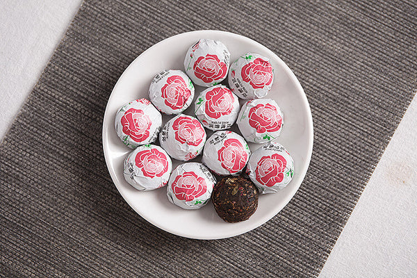 Golden Rose Tuo Tea Puerh Ripe Tea Bulk Yunnan Puerh Tea 500g