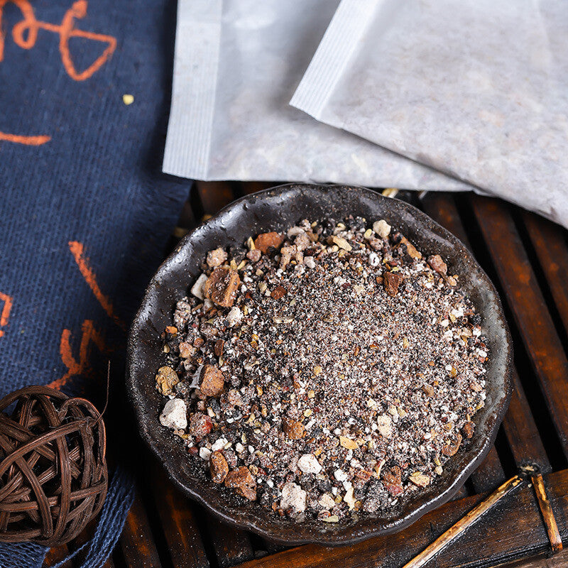 Herbal Stomach Tea with Hawthorn Lily Poria Yam and Sea Buckthorn