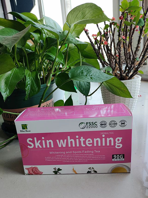 New Fashion skin whitening tea Collagen Rose and lemon 7days Beauty tea 3g*30