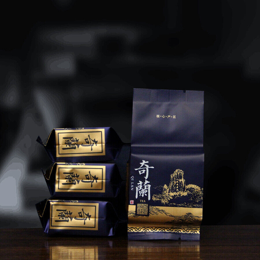 Qi Lan Fragrant Straight Leaf Oolong Northern Fujian Dahongpao Wuyi Rock Tea