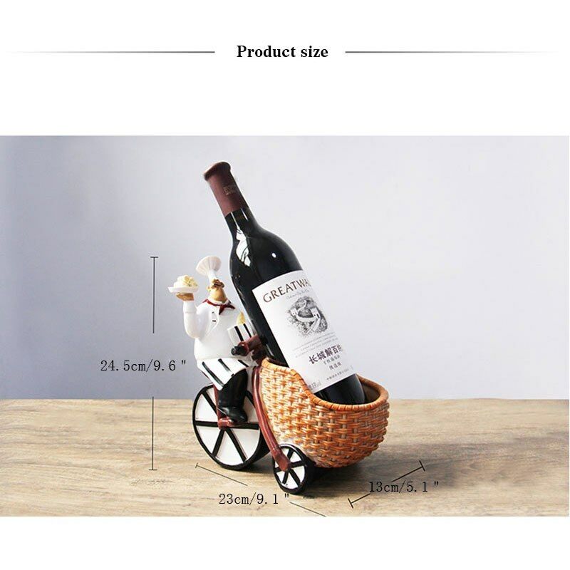 Wine Rack Wine Bottle Wine Stand Holder Home Hotel Chef Resin Wine Display Shelf