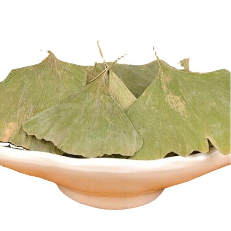 HelloYoung 500g Dried Ginkgo Biloba Leaf Tea Herbal Health Pure Natural Anti-aging Green Main image