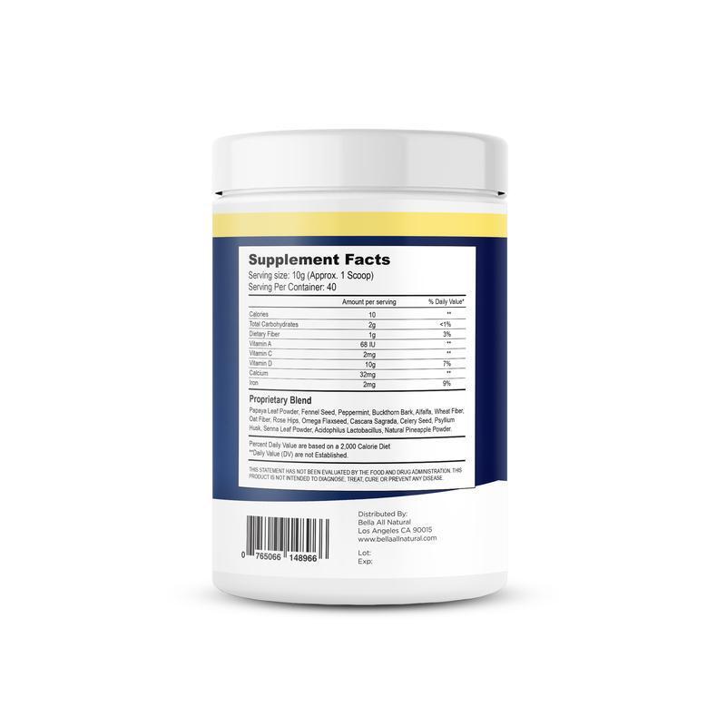 Natural Detox and Digestive Powder - Promotes Digestion & Gut Health