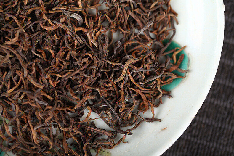 HelloYoung 500g Yunnan Pu'er Tea Menghai Spring Tea Golden Buds Ripe Tea Loose Tea