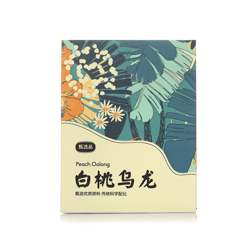 HelloYoung 30g Box packed triangular tea bag white peach oolong tea flower fruit tea bag Main image