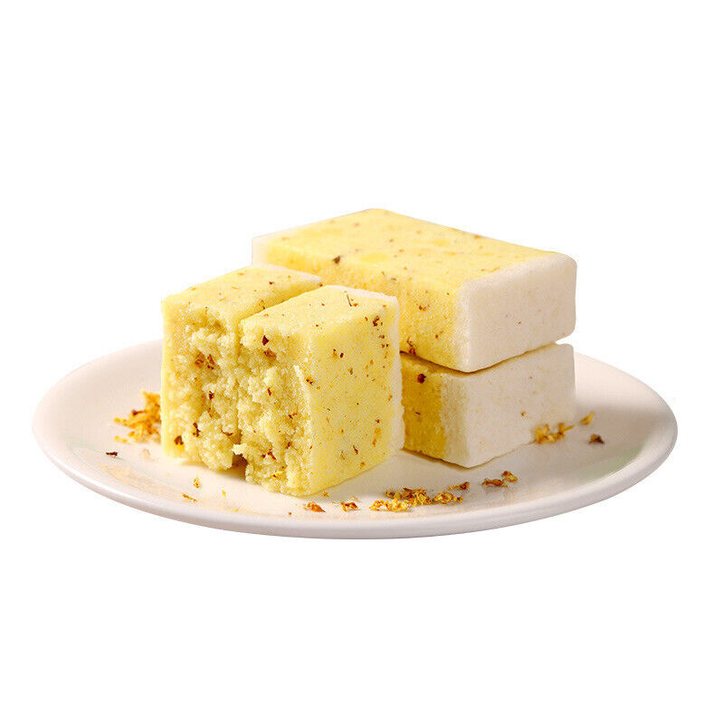 Osmanthus Euryale Cake Breakfast Sugar-Free Traditional Snack