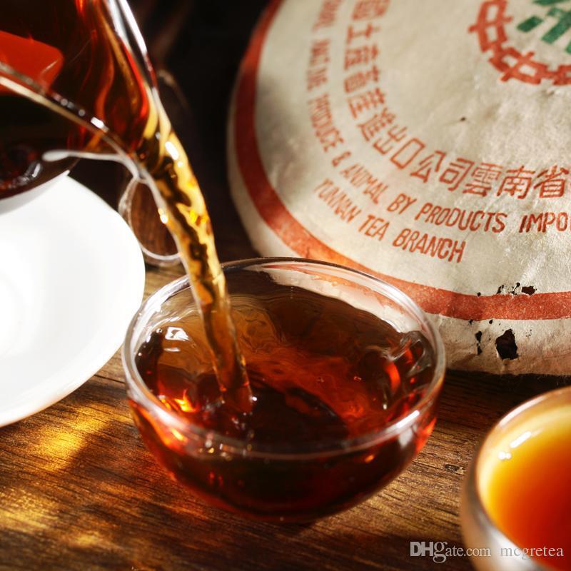 HelloYoung Pu Er Tea Oldest Puer Tea,ansestor Antique,honey Sweet,,dull-red Puerh Tea 357g