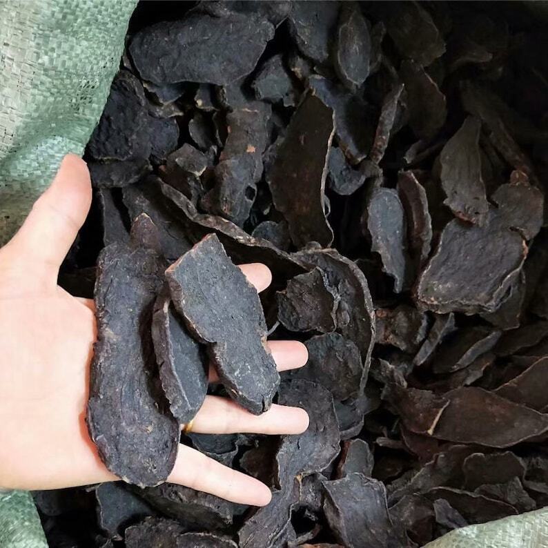 China He Shou Wu Fo-Ti Polygonum multiflorum Loose Root Slice 500g(1.1 LB) Secondary image